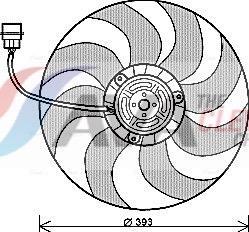 Ventilador do motor AVA Deutschland GmbH ref. VN7526
