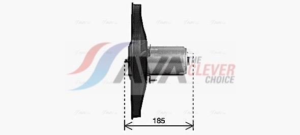 Ventilateur de refroidissement du moteur (Motoventilateur) AVA Deutschland GmbH VN7538