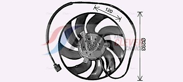 Ventilateur de refroidissement du moteur (Motoventilateur) AVA Deutschland GmbH VN7542