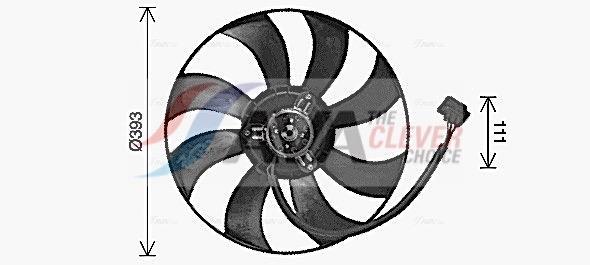 Ventilador do motor AVA Deutschland GmbH ref. VN7544