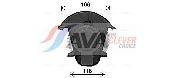 Pulseur d'air habitacle (Ventilateur habitacle) AVA Deutschland GmbH ref. VN8409