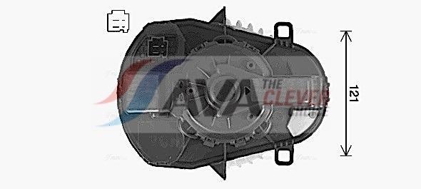 Pulseur d'air habitacle (Ventilateur habitacle) AVA Deutschland GmbH VN8549