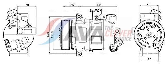 Butée hydraulique Ka