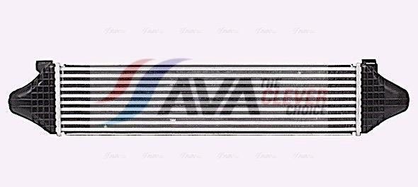 Intercooler, échangeur (Refroidisseur d'air) AVA Deutschland GmbH VO4297