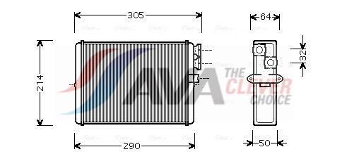 Radiateur de chauffage AVA Deutschland GmbH ref. VOA6110