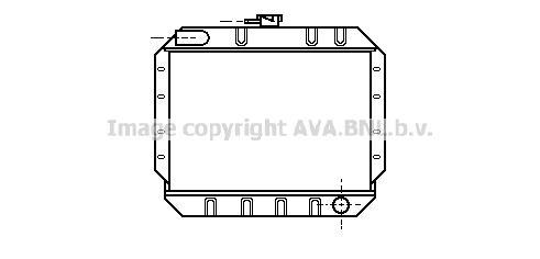 Radiateur moteur (Radiateur de refroidissement) AVA Deutschland GmbH FD2019