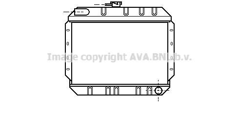 Radiateur moteur (Radiateur de refroidissement) AVA Deutschland GmbH FD2020
