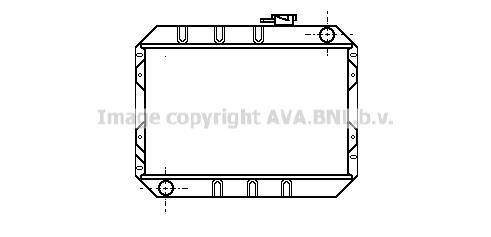 Radiateur moteur (Radiateur de refroidissement) AVA Deutschland GmbH FD2027