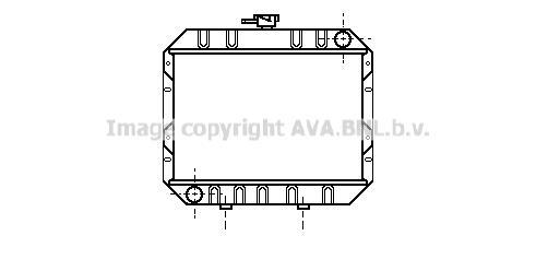 Radiateur moteur (Radiateur de refroidissement) AVA Deutschland GmbH FD2063