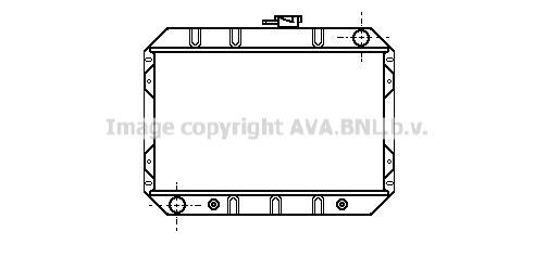 Radiateur moteur (Radiateur de refroidissement) AVA Deutschland GmbH FD2221