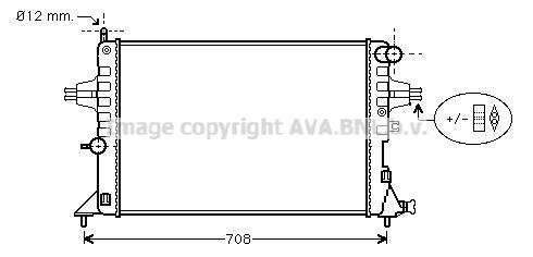 Radiateur moteur (Radiateur de refroidissement) AVA Deutschland GmbH OL2296
