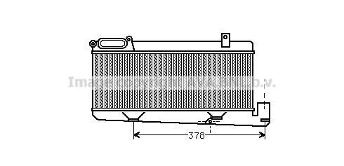 Intercooler, échangeur (Refroidisseur d'air) AVA Deutschland GmbH PE4120