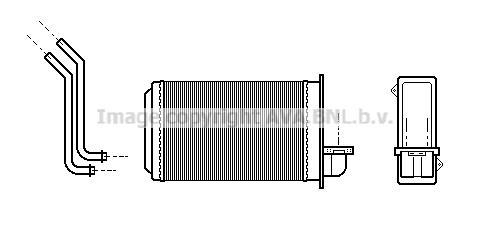 Radiateur de chauffage AVA Deutschland GmbH PE6088