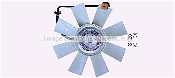 Ventilateur de refroidissement du moteur (Motoventilateur) AVA Deutschland GmbH ref. REF114