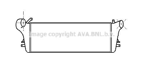 Intercooler, échangeur (Refroidisseur d'air) AVA Deutschland GmbH RT4143