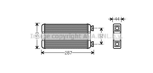 Radiateur de chauffage AVA Deutschland GmbH ref. RT6457