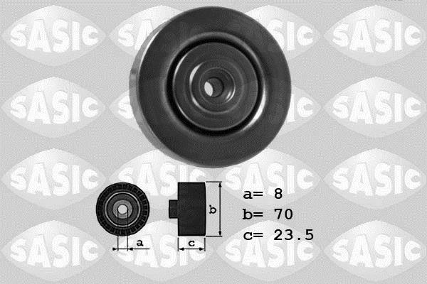 Galet enrouleur de courroie d'accessoire SASIC ref. 1626068