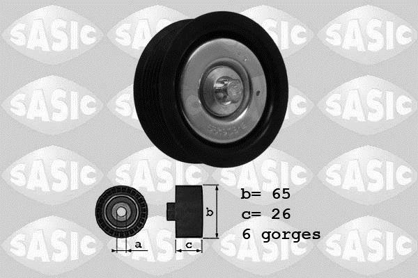 Galet enrouleur de courroie d'accessoire SASIC ref. 1626080