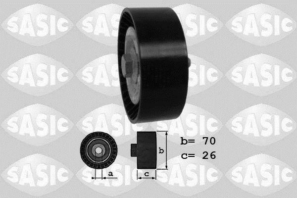 Galet enrouleur de courroie d'accessoire SASIC ref. 1626088