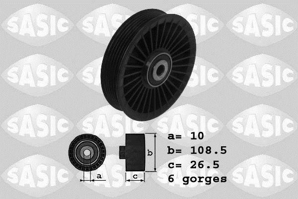 Galet enrouleur de courroie d'accessoire SASIC ref. 1626144