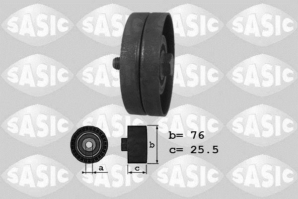 Galet enrouleur de courroie d'accessoire SASIC ref. 1626162