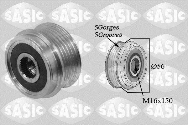 Rueda libre alternador SASIC ref. 1676002