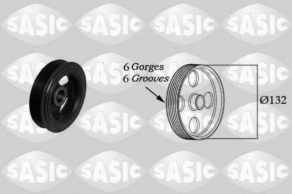 Poulie damper (Poulie de vilebrequin) SASIC ref. 2156065