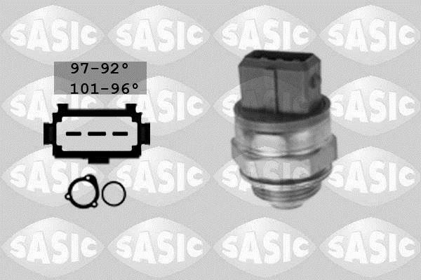 Interrupteur de température, ventilateur de radiateur SASIC ref. 2641251