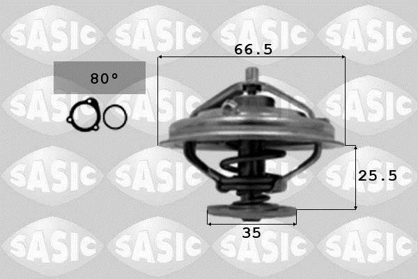 Thermostat d'eau (Calorstat) SASIC ref. 3306070