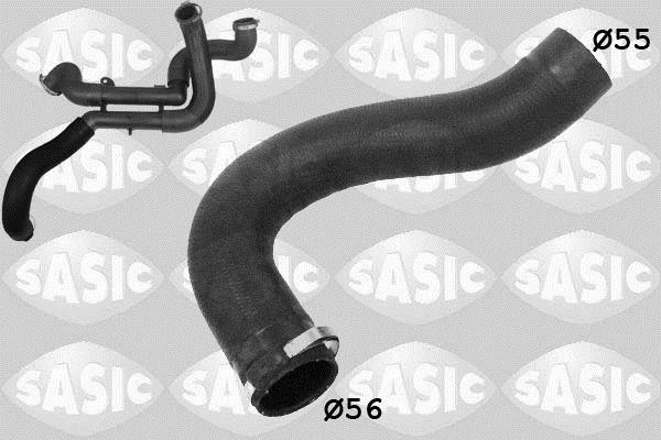 Durite de turbocompresseur (Durite de turbo) SASIC 3330032