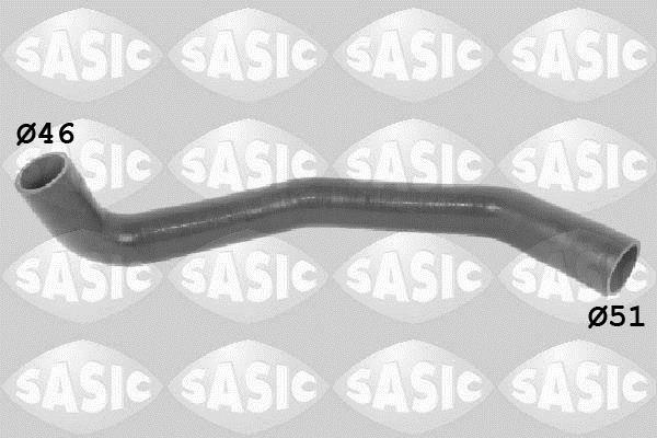 Durite de turbocompresseur (Durite de turbo) SASIC ref. 3334023