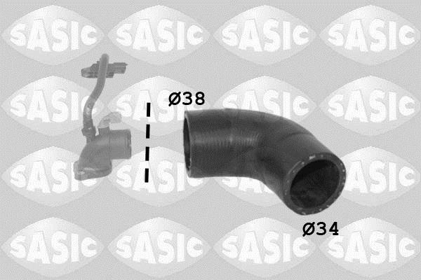 Durite de turbocompresseur (Durite de turbo) SASIC ref. 3334040
