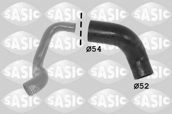 Durite de turbocompresseur (Durite de turbo) SASIC 3336279