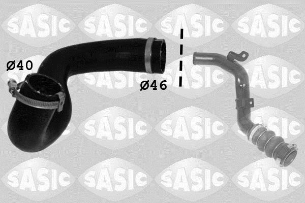Durite de turbocompresseur (Durite de turbo) SASIC 3356035