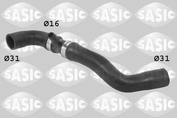 Durite de radiateur (Durite de refroidissement) SASIC ref. 3400009