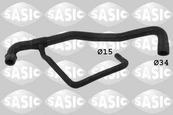 Durite de radiateur (Durite de refroidissement) SASIC ref. 3400031
