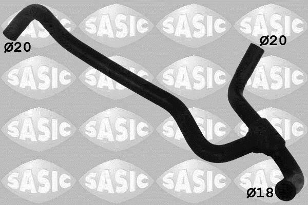 Durite de radiateur (Durite de refroidissement) SASIC ref. 3400182