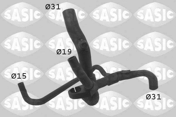 Durite de radiateur (Durite de refroidissement) SASIC 3404007
