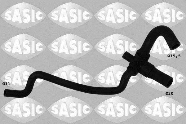 Durite de radiateur (Durite de refroidissement) SASIC ref. 3404020