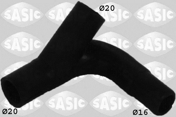 Durit Chauffage SASIC 3406301 Pour Opel Astra G, Zafira A - Tuyau Radiateur Côté Centre Droite (réf. OE 6818482)