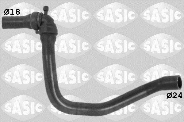 Durite de radiateur (Durite de refroidissement) SASIC ref. 3404181