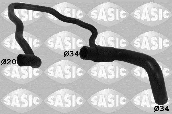 Durite de radiateur (Durite de refroidissement) SASIC ref. 3406211