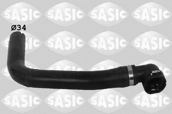 Durite de radiateur (Durite de refroidissement) SASIC ref. 3406230