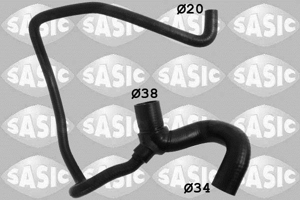 Durite de radiateur (Durite de refroidissement) SASIC ref. 3406258