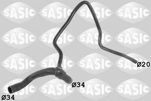 Durite de radiateur (Durite de refroidissement) SASIC 3406341