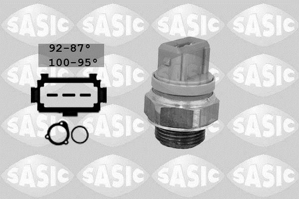 Interrupteur de température, ventilateur de radiateur SASIC ref. 3800023