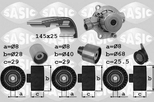 Kit de distribuição SASIC ref. 3906102