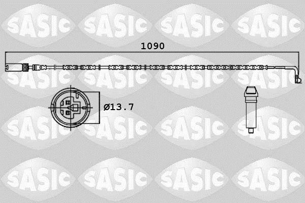 Indicador de desgaste , pastilhas de travão SASIC ref. 6236001