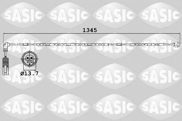 Contacteur de témoin d'usure (Témoin d'usure plaquettes) SASIC ref. 6236012