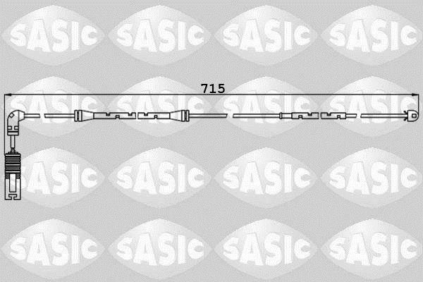 Contacteur de témoin d'usure (Témoin d'usure plaquettes) SASIC ref. 6236032
